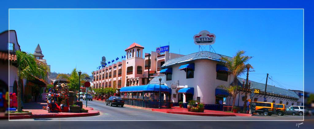 Hotel Posada El Rey Sol Ensenada Buitenkant foto
