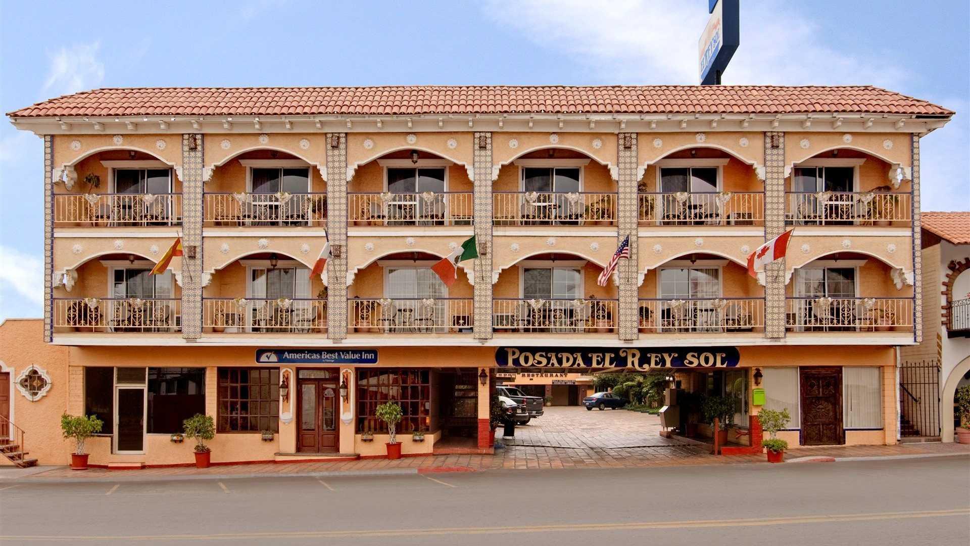Hotel Posada El Rey Sol Ensenada Buitenkant foto